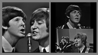 Beatles live at Ed Sullivan Show 1965 Remastered [upl. by Aropizt]