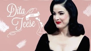 Dita Von Teese Interview  Larry KIng Now  Ora TV [upl. by Ahsie434]