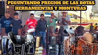 Preguntando precios de las botas 👢 botines Cinturón Monturas equipo para herrar caballos y más 🔧 [upl. by Cates]