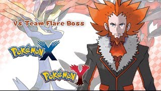 Pokémon XY  Team Flare Boss Lysandre Battle Music HQ [upl. by Tito]