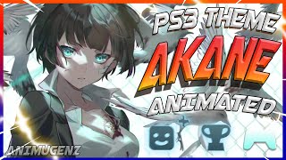 PS3 PsychoPass  Akane Tsunemori PS3 Theme Animated Request 197 [upl. by Yerffeg806]