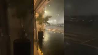 The storm hit record winds in Sao Paulo Brazil on October 11 2024 [upl. by Rehpotsihrc]