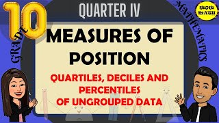 QUARTILES DECILES AND PERCENTILES OF UNGROUPED DATA  GRADE 10 MATHEMATICS Q4 [upl. by Moor]