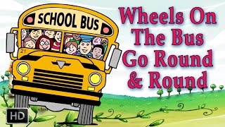 Wheels on the Bus  Nursery Rhymes  Kids Songs  Baby Songs  Animation  Cartoon [upl. by Kilbride]