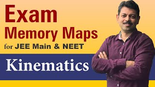 Kinematics  Class 11 Physics  Exam Memory Maps for JEE Main amp NEET [upl. by Aekan]