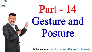 14 Gesture and Posture  Business Communication  Communication Skills [upl. by Alarice479]