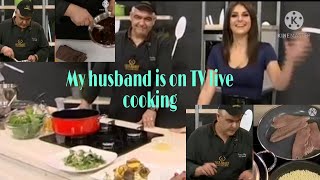 Live interview while cooking  Nikoletta Tsiapa [upl. by Gnut]