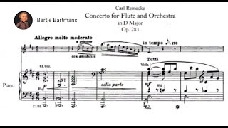 Carl Reinecke  Flute Concerto Op 283 1908 [upl. by Aesoh]