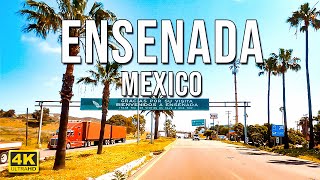 Ensenada Drive On A Beautiful Sunny Day  Baja California  Mexico 4K [upl. by Sitoiganap]