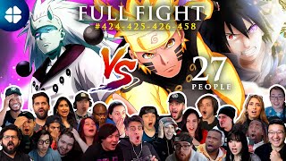 NarutoSasuke VS MADARA 27 People React FULL FIGHT ✅ Shippuden 424425426458 ナルト 疾風伝 海外の反応 [upl. by Coney]