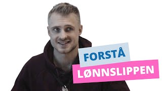 Hvordan forstå lønnslippen din Lønn skatt og feriepenger [upl. by Nashner]