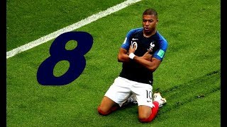 Les 8 Buts de Kylian Mbappé avec léquipe de France [upl. by Concepcion]