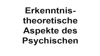 Einführung in die Psychologie und ihre Geschichte TEIL2 [upl. by Steward]