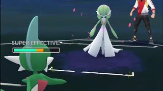 Gallade Vs Gardevoir Ultra League  Go Battle League [upl. by Anihcak722]