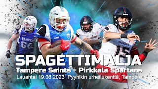 Spagettimalja 2023 Saints Spartans [upl. by Nostets]