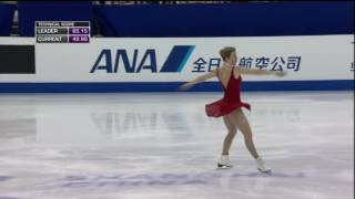 2015 Worlds Ladies LP Ashley Wagner Moulin Rouge [upl. by Costin7]