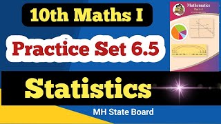 Class 10 Maths Algebra Practice Set 65  Statistics Practice Set 65 [upl. by Auhsoj802]