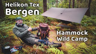 Helikon Tex Bergen Hammock Camp  Full Loadout  Swagman Roll Hammock Underquilt  Small Backpack [upl. by Latsirk]