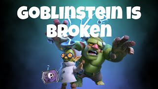 Splashyard w goblinstein  Clash Royale [upl. by Gnep]