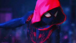 SPIDERMAN INTO SPIDERVERSE 4K LIVE WALLPAPER [upl. by Serolod]