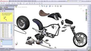 SolidWorks 2013 Tutorial  Exploded View [upl. by Gallagher]