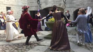 Medieval dance teaching [upl. by Kosaka]