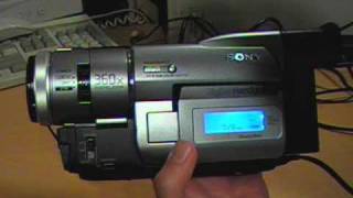 1999 Sony Digital8 camcorder review amp test [upl. by Everara]