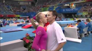 Nastia Liukin  Vault  2008 Olympics All Around [upl. by Namyaw678]