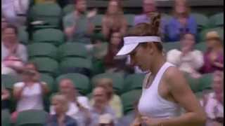 Simona Halep celebrates her first round win  Wimbledon 2014 [upl. by Younger]