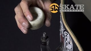 How to Insert and Remove Skateboard Bearings By Hand [upl. by Ahsein]