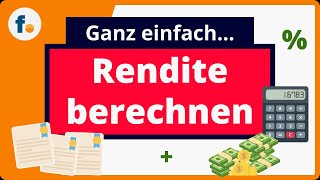 Rendite berechnen AktienRendite und Rendite von ETFs mit Renditeformel berechnen Praxisvideo [upl. by Rhu]