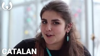 Anita speaking Catalan  Romance languages  Wikitongues [upl. by Obbard336]