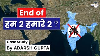 Is Indias Population Declining Case Study  UPSC Mains [upl. by Hansen]