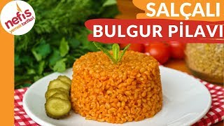 Tane Tane Salçalı Bulgur Pilavı Tarifi [upl. by Wendalyn]