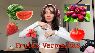 Sinais de Frutas Vermelhas  Libras [upl. by Debi]