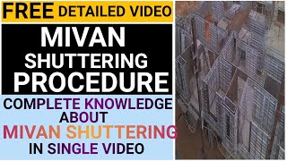 Mivan shuttering procedureMivan technologiesmivan constructionMIVAN COURSE IN DESCRIPTION [upl. by Hazard]