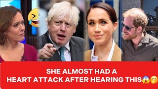 SEE CAMILLA TOMINEY IS A LIAR HOLD BACK TEARS AFTER BORIS JOHNSON SHOCKING PRINCE HARRYampMEGHAN CLAIM [upl. by Boice]