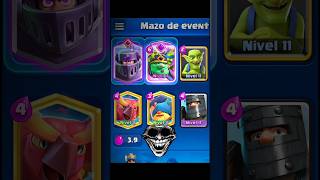 El mazo de megacaballero y duende gigante evolucionado💀 clasroyale clashroyaleshorts [upl. by Yffub418]