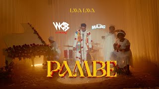 Lava Lava  Pambe Tu Official Lyric Video [upl. by Rebmat]