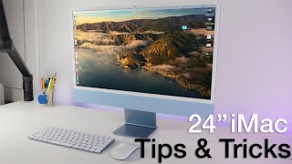 How to use 24quot iMac M1  TipsTricks [upl. by Aivon]