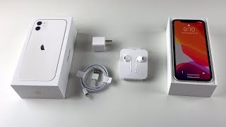 iPhone 11 Unboxing White [upl. by Bertero376]