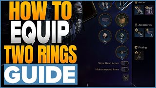 How To Equip A Second Ring In Throne amp Liberty PS5 [upl. by Bolanger]