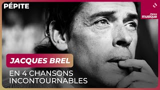 Jacques Brel en 4 chansons incontournables [upl. by Adnuhsor]