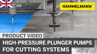 Highpressure plunger pumps for cutting systems  Product video [upl. by Aztiram877]