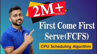 L23 First Come First ServeFCFS CPU Scheduling Algorithm with Example [upl. by Acillegna306]