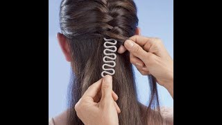 How To Use Twist Plait French Hair Braiding Tool [upl. by Zondra]