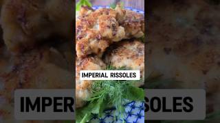 IMPERIAL RISSOLES shorts recipe rissoles historyfacts Kotletki chickenrecipe foodie [upl. by Adile]