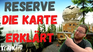 Reserve Map Überblick  ESCAPE FROM TARKOV Anfänger Guide 2021 [upl. by Ailana]