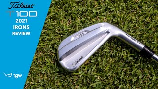 Titleist 2021 T100 Irons Review by TGW [upl. by Aelc]