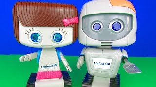 Confusedcom Insurance Stunt Herbert amp Miss Herbert Robot Toys Unboxing Toy Review TV [upl. by Noired805]